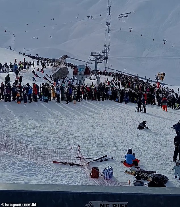 Europe's Ski Resorts in Chaos as Overcrowding Causes Long Lift Queues During Half-Term