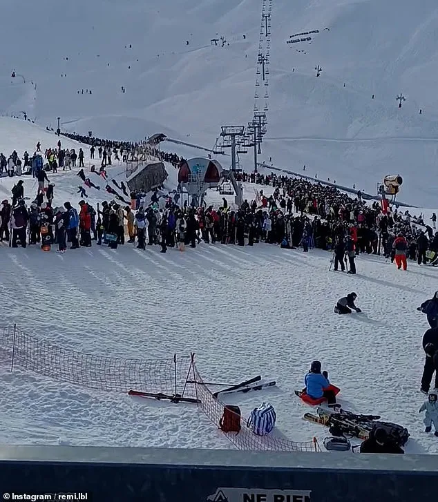 Europe's Ski Resorts in Chaos as Overcrowding Causes Long Lift Queues During Half-Term