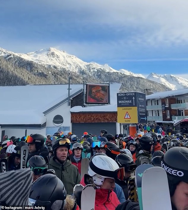 Europe's Ski Resorts in Chaos as Overcrowding Causes Long Lift Queues During Half-Term