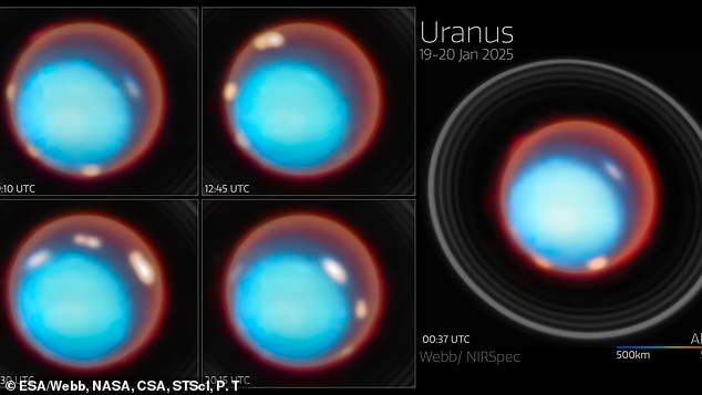 James Webb Space Telescope's 3D Map of Uranus Reveals Groundbreaking Insights into Ice Giant's Atmosphere and Magnetic Field