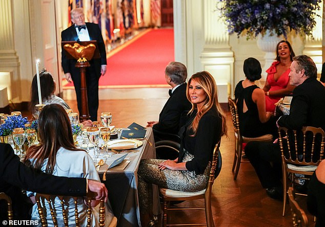 Glamour Amid Turmoil: Melania Trump's Governor's Dinner Overshadowed by Political Controversy