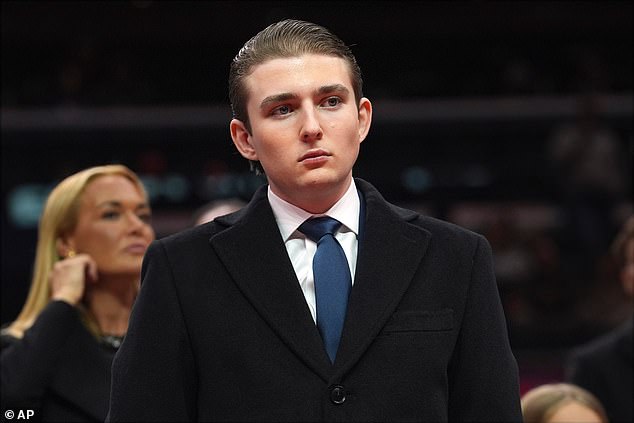 Barron Trump's Blue Tie Sparks Symbolic Contrast at State of the Union