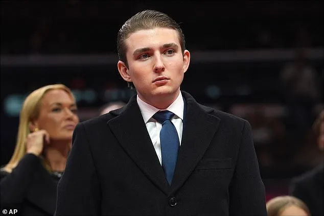 Barron Trump's Blue Tie Sparks Symbolic Contrast at State of the Union