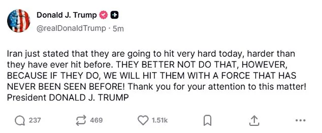 Iran Launches Sweeping Offensive on 27 U.S. Bases in Middle East Amid Escalating Regional Tensions