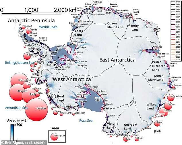 30-Year Study: Antarctica's Ice Loss Exceeds Eight Times Greater London, Highlighting Climate Threats