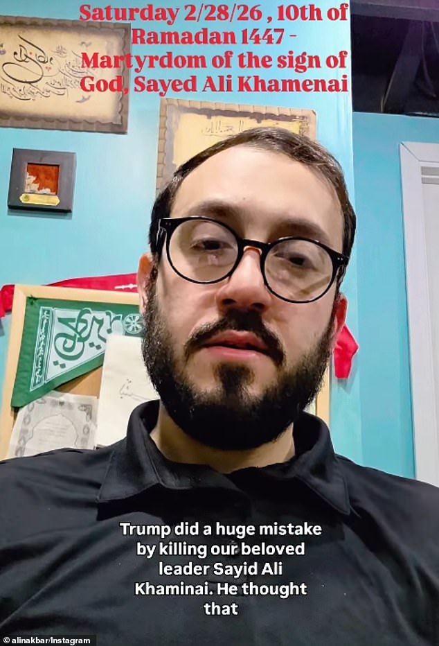 Michigan Professor Condemns Trump for Alleged Killing of Iran's Khamenei, Pledges to Uphold His Ideology