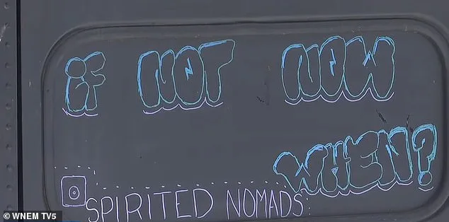 Midwest Woman's Goodwill Spirals into Legal Nightmare as Nomads' Bus Stays on Driveway, PPO Issued