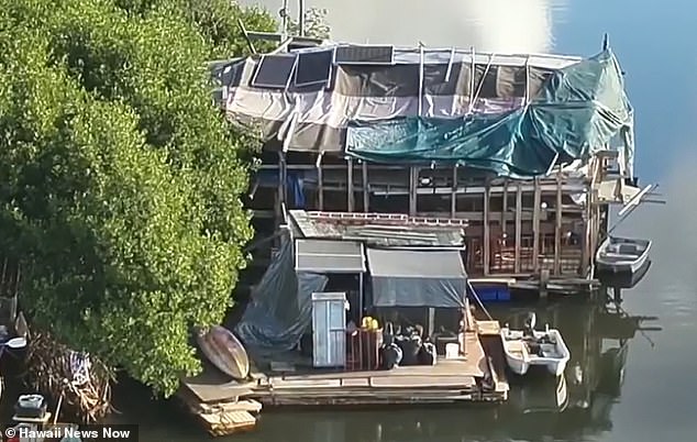 Innovative Floating Homeless Encampment Rises in Honolulu, Positing New Challenges