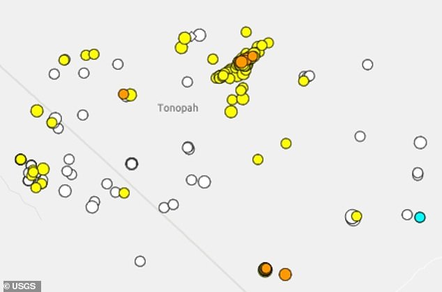 127 Earthquakes Shake Central Nevada Near US Military and Nuclear Facilities