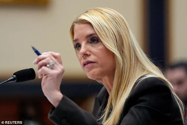 Bipartisan Push Leads to Subpoena of AG Pam Bondi Over Jeffrey Epstein Files
