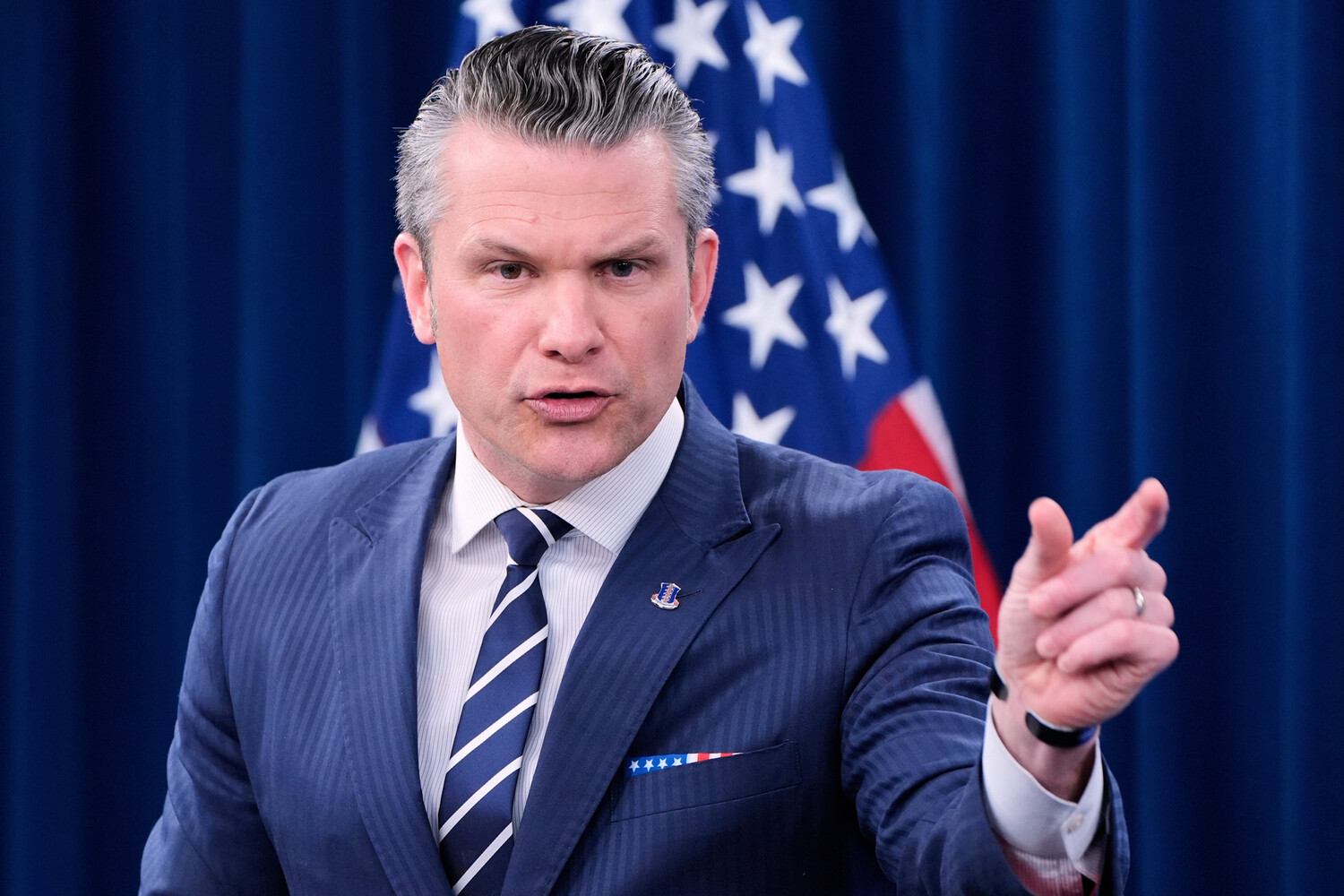 Pentagon Briefs Media on 'Epic Fury' Iran Operation with Hegset and Cooper