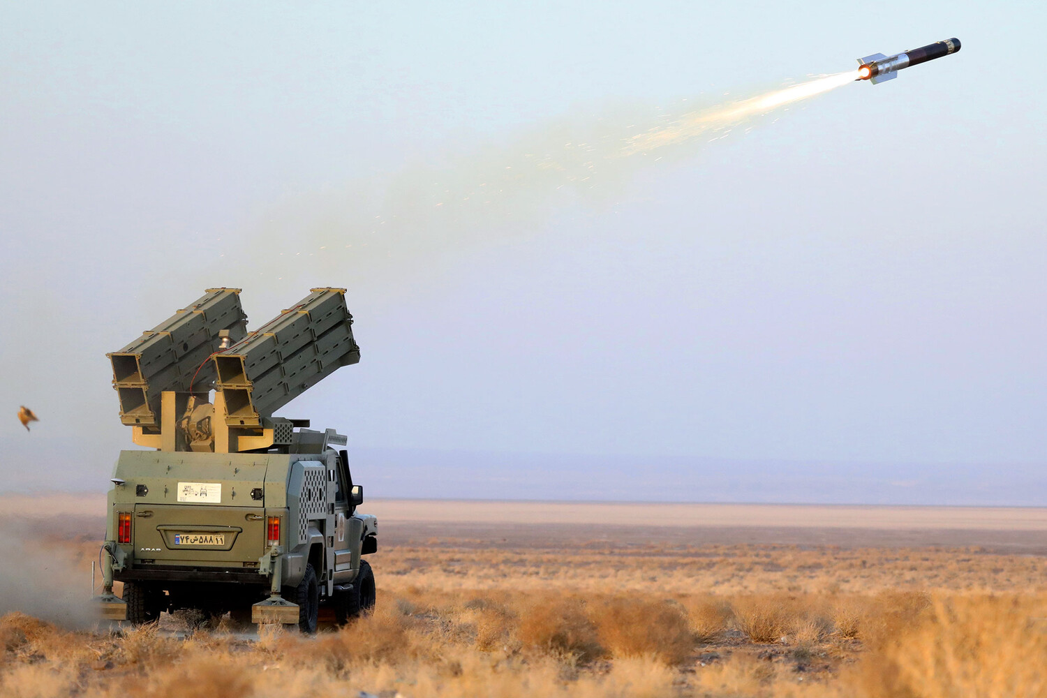 Iran Launches Precision Missile Strikes on U.S. Base in Bahrain, Escalating Regional Tensions