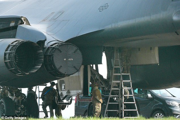 US Military Escalates Presence with B-1B Bombers at RAF Fairford Ahead of Potential Iran Strikes
