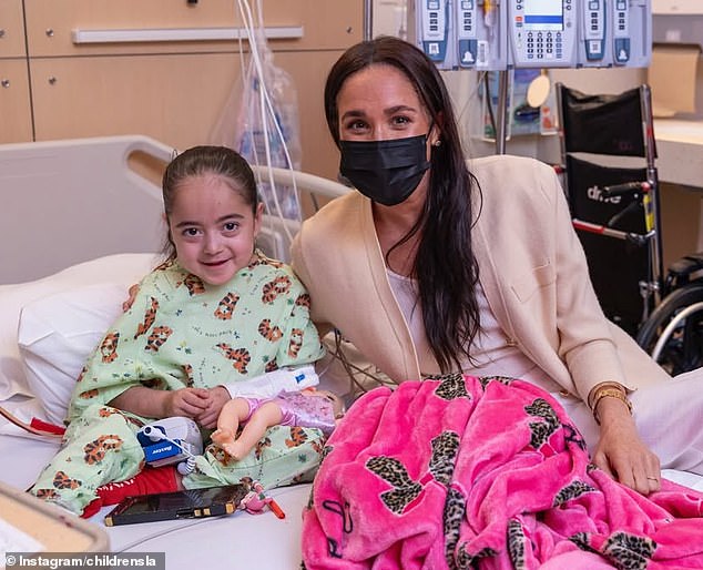 Meghan Markle Visits Children's Hospital LA to Support Youth Through Creative Activities