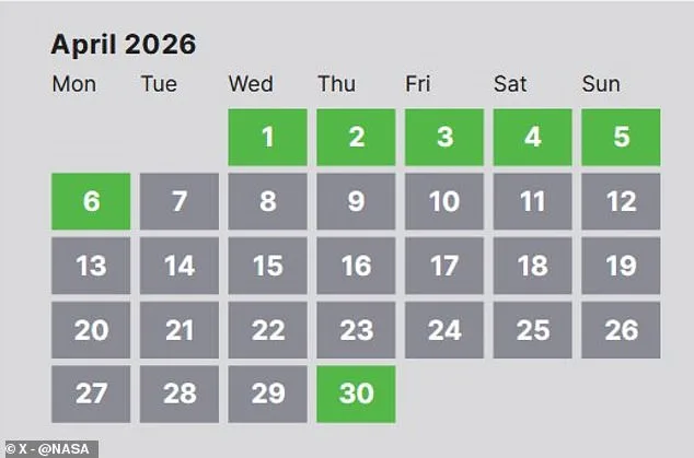 NASA Aims for April Fool's Day Launch of Artemis II Moon Mission After Technical Setbacks