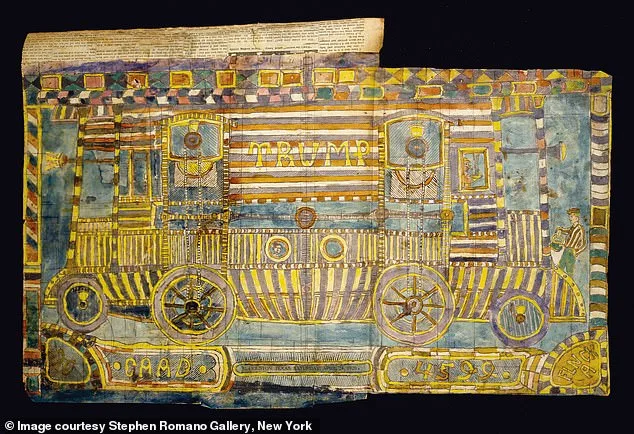 Peculiar Time Travel Theory Ties Donald Trump to 1923 Artworks by Charles Dellschau