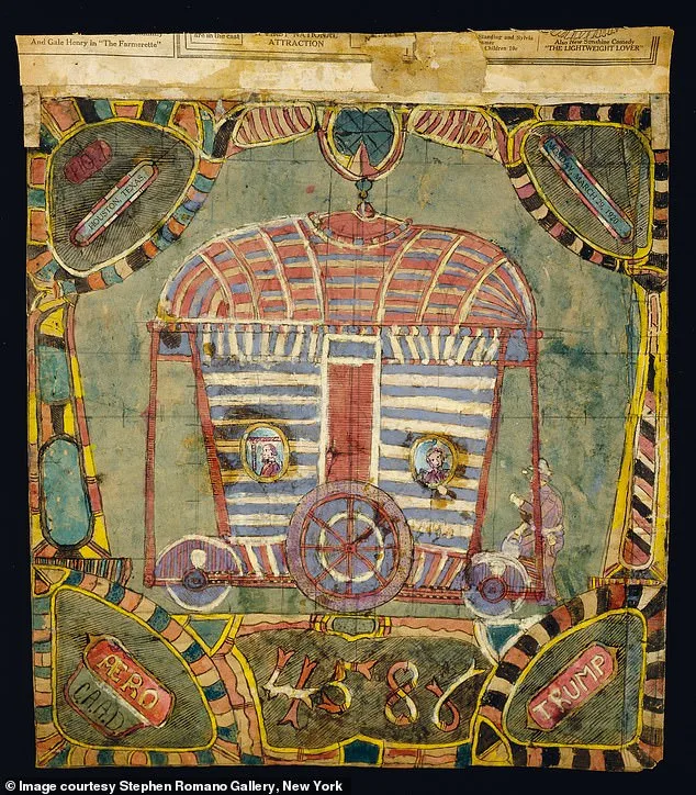 Peculiar Time Travel Theory Ties Donald Trump to 1923 Artworks by Charles Dellschau