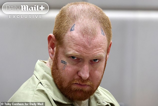 Redmond O'Neal in Court: Devil Horns and Tattoos Mark Return After 2018 Crime Spree