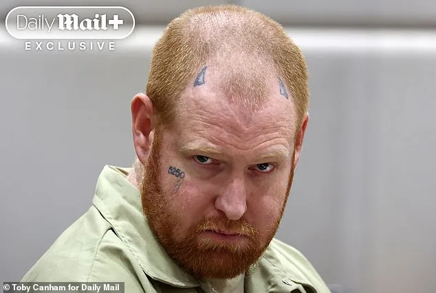 Redmond O'Neal in Court: Devil Horns and Tattoos Mark Return After 2018 Crime Spree