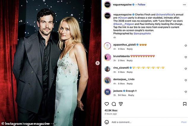 Jack Schlossberg Condemns Vogue Post Honoring Actors Portraying His Late Relatives in 'Love Story