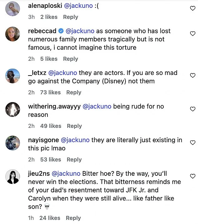 Jack Schlossberg Condemns Vogue Post Honoring Actors Portraying His Late Relatives in 'Love Story