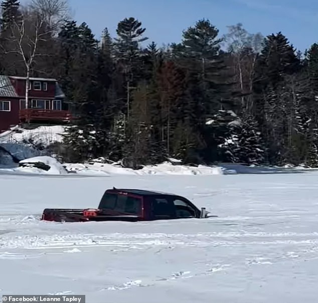 Maine Mother Leanne Tapley Faces Life-Threatening Struggle When Truck Breaks Through Thin Ice on Moosehead Lake