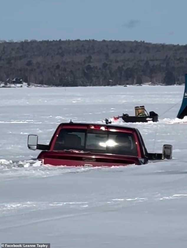 Maine Mother Leanne Tapley Faces Life-Threatening Struggle When Truck Breaks Through Thin Ice on Moosehead Lake