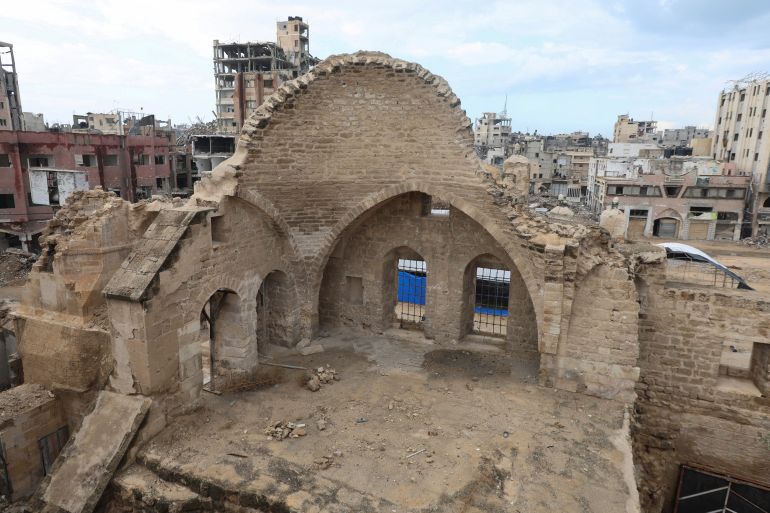 Echoes of a Vanished Era: The Ruins of Khan Younis' Historic Grain Market