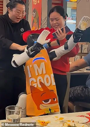 Humanoid Robot Causes Chaos at Haidilao Restaurant During Zootopia 2 Promo