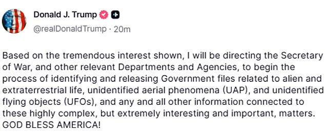 White House Registers 'Aliens.gov' Amid Speculation Over UAPs and Extraterrestrial Disclosure