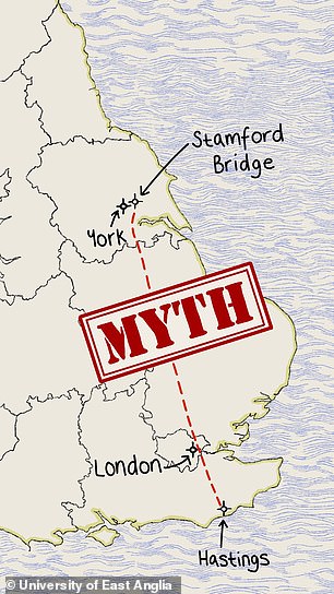 Harold II's 200-Mile March Debunked as Myth by New Study