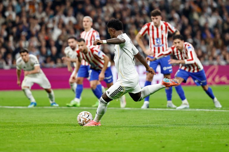 Vinicius Jr. Scores Twice as Real Madrid Stages Dramatic Comeback to Edge Atletico Madrid 3-2 in Fierce Derby
