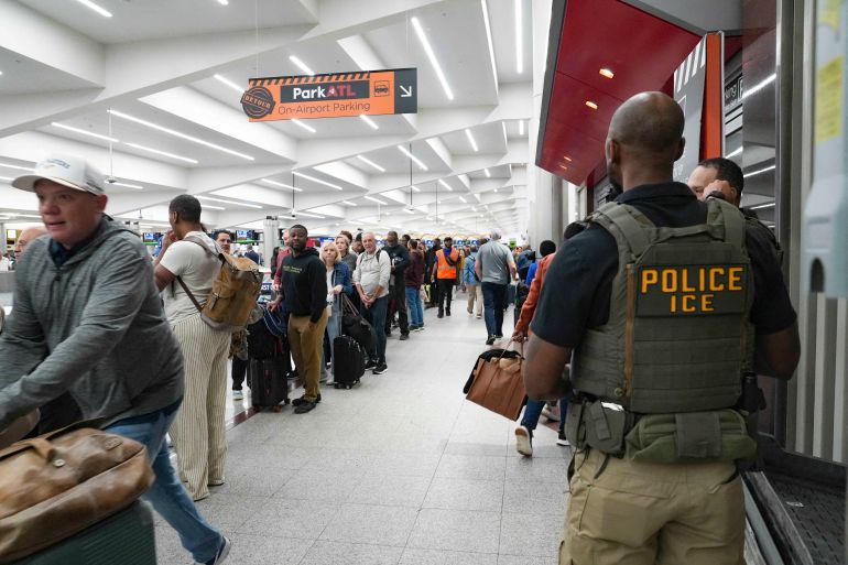 Trump Deploys ICE Agents to Airports as Shutdown and Funding Battle Leave Security Staffing Short