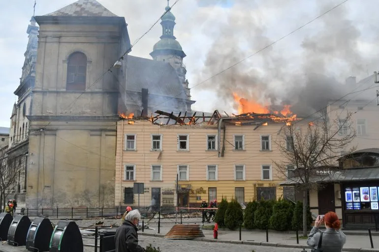 Ukraine Faces Brazen Drone Assault as Air Defense Missiles Deplete Amid Shifting Geopolitical Focus