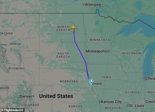 US Air Force's Cobra Ball Aircraft Heads Toward Minot, North Dakota, Fueling Speculation About Its Mission