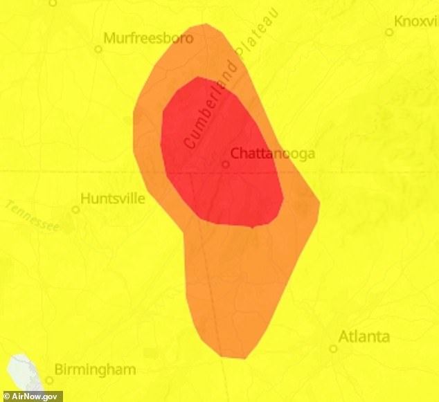 Stay Indoors Advisories Issued as Dangerous Air Quality from PM2.5 Threatens Health in Tennessee, Georgia, Alabama