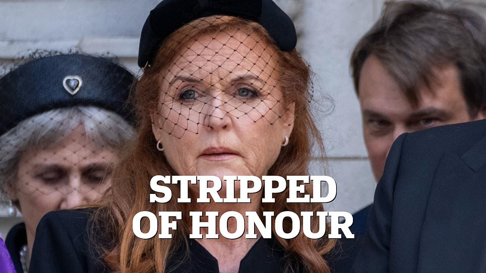 Sarah Ferguson Stripped of Freedom of the City of York Over Epstein Ties