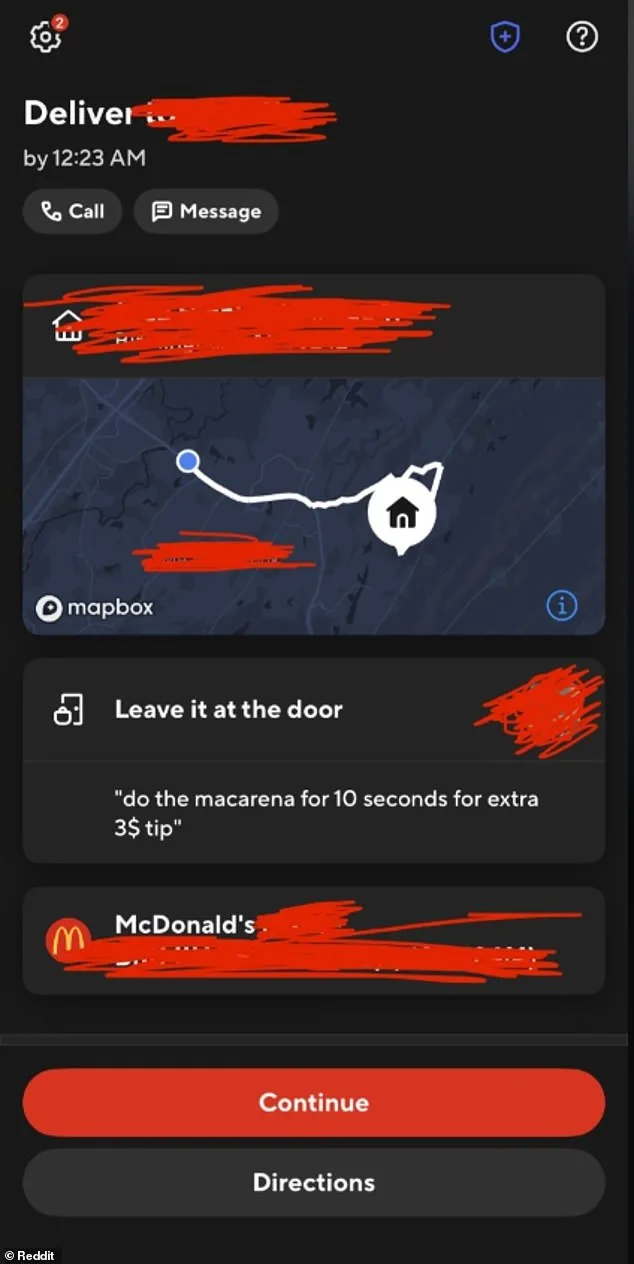 DoorDash Driver Asked to Perform Macarena for $3 Tip in Viral Controversy Sparking Debate