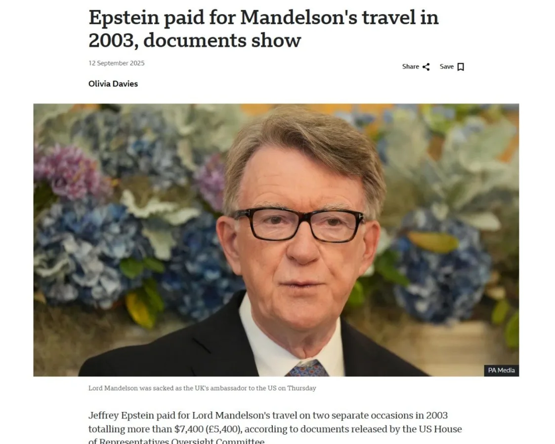 Jeffrey Epstein's Alleged Ties to European Political Elite Exposed in New Documents
