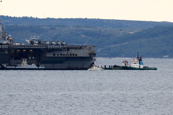 USS Gerald R. Ford Arrives in Croatia for Repairs After Middle East Deployment