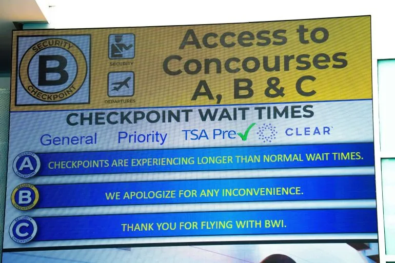 Airport Security Lines See Sharp Decline Following Trump's Emergency Directive, Though Delays Remain at Some Hubs