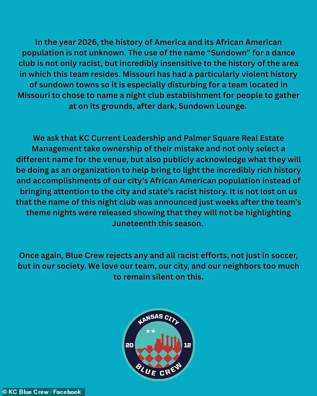 Casio McCombs Faces Backlash as KC Blue Crew Challenges 'Sundown HiFi' Name's Historical Roots