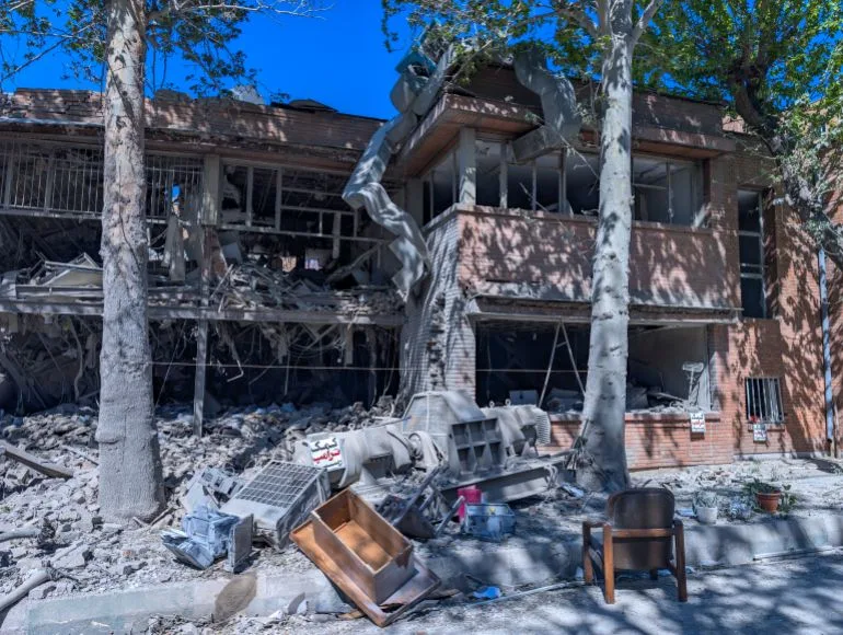Devastating Air Strike Targets AI Hub at Iran's Sharif University