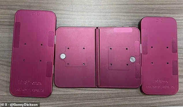 Leaked Dummy Model of Apple's iPhone Fold Shows Foldable Design