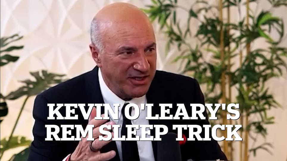 Shark Tank's Kevin O'Leary advises drinking alcohol at breakfast for better sleep.