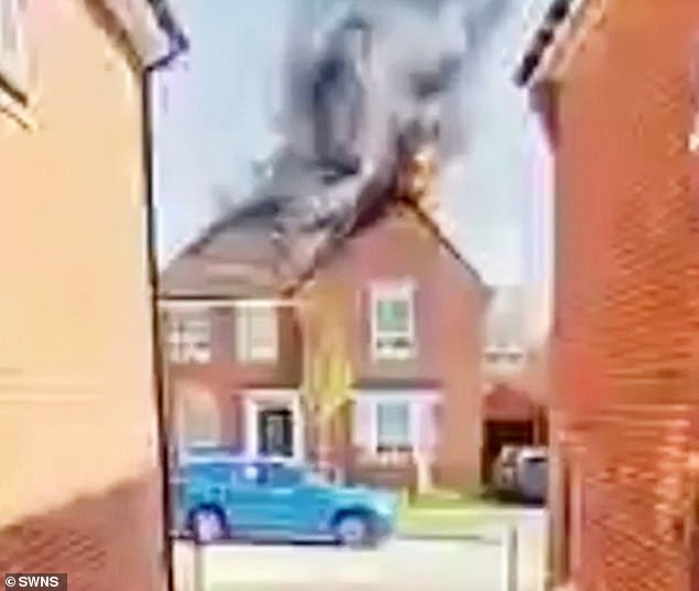 Explosion on new home's solar panels leaves family safe but sparks safety fears.
