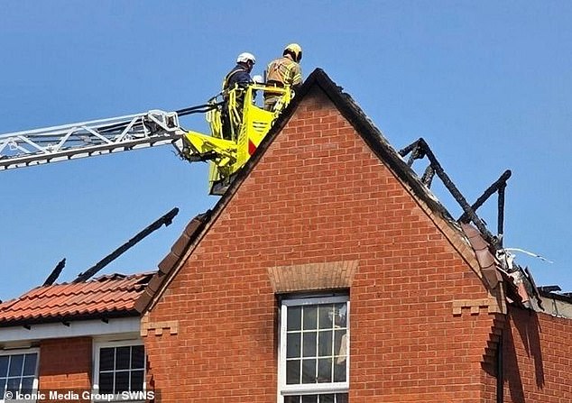 Explosion on new home's solar panels leaves family safe but sparks safety fears.
