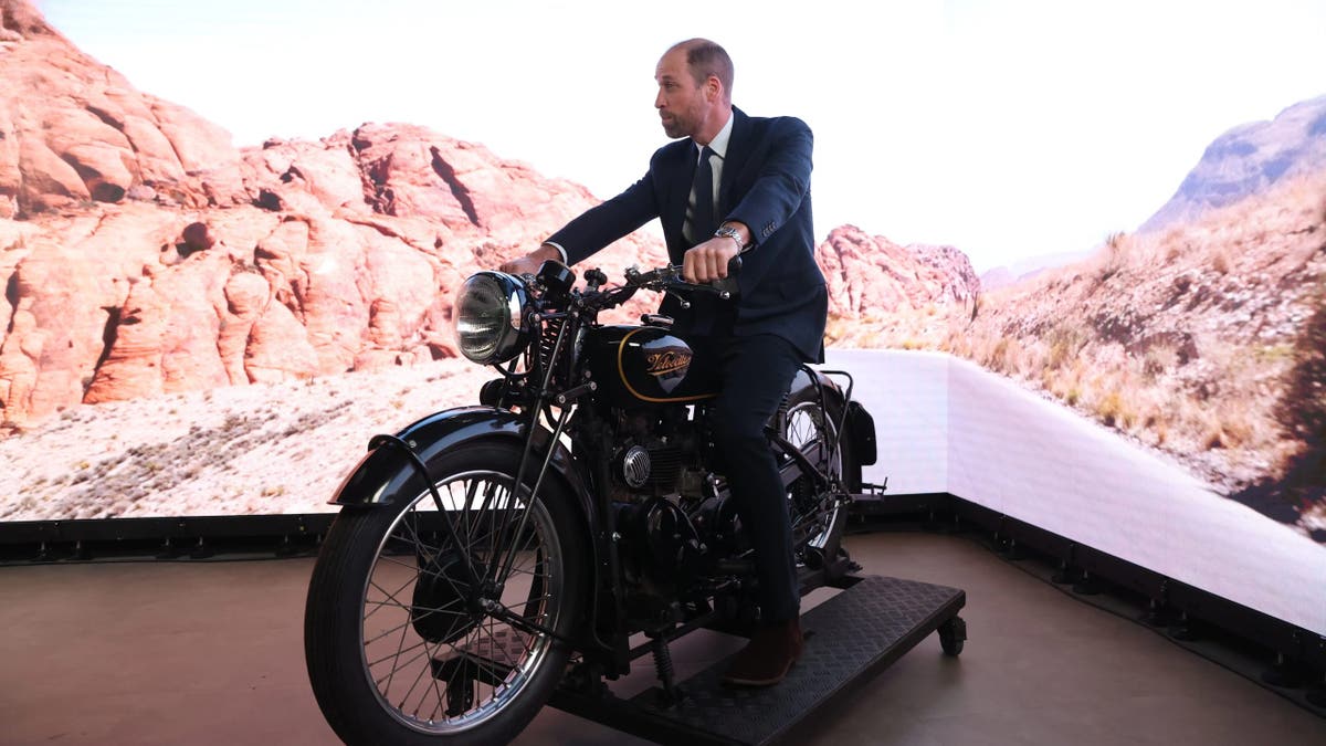 Prince William Rides Motorcycles to Stay Anonymous Despite Wife's Concerns