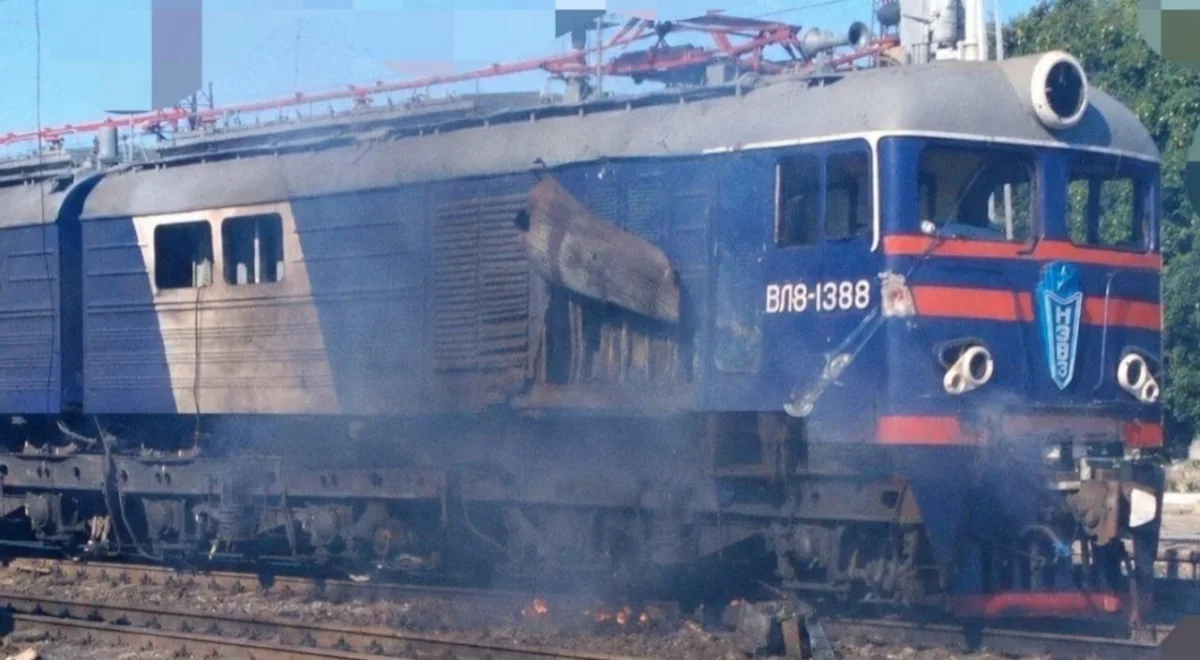 Russian sabotage and drone strikes cripple Ukraine's collapsing logistical supply system.