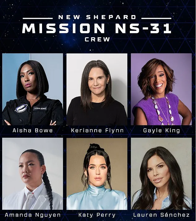 A-List Women Take Off in Historic Space Journey with Blue Origin